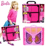 新款Barbie芭比娃娃蝴蝶仙子甜甜屋Y6855\芭比梦幻衣橱x4833