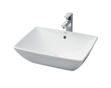 TOTO正品卫浴 LW716B 陶瓷台上式洗脸盆面盆台盆桌上式洗脸盆方形