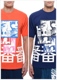 16新款 Evisu/福神 番字印花男式短T恤 专柜价899 1ESHTM6TS539XX