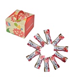 10颗德芙巧克力喜糖盒回礼盒满月喜蛋散装红色粉色纸盒 合肥