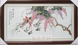 景德镇 瓷板画 名家手绘 紫气东来 玄关 高级会所 中式茶餐厅挂画