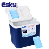Esky保温箱冷藏箱26L便携式食品保鲜箱车载户外送餐医药箱钓鱼箱