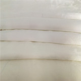 外贸高密纯白色天丝提花布料被套四件套床单床笠精床罩1.8*2米床