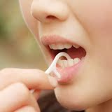 KM牙线牙签扁线 超细剔牙线儿童牙签线宝宝牙线架口腔牙线棒 6080