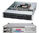 超微 CSE-825TQ-R720LPB 含720W冗余电源2U/8盘存储服务器机箱