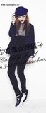 日本代购直送VIVI10月揭載EMODA2013秋冬新款超高腰牛仔鉛筆褲