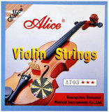 正品 Alice 爱丽丝 A703小提琴弦 进口钢芯德银缠弦 套弦4根