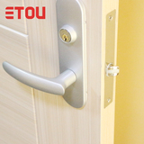 ETOU进口简约名门木门锁具卧室室内名门日本无钥匙静音门锁万科