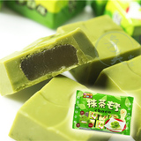 日本进口零食 松尾 抹茶巧克力QQ年糕夹心糯米糍巧克力7个入45g