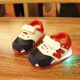 宝宝鞋春秋男童女童运动鞋软底防滑婴儿学步鞋透气儿童凉鞋1-3岁