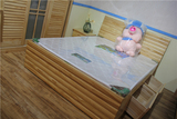 深圳广州定做定制全实木松木家具1.5 单人双人儿童松木储物箱体床