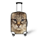 猫咪动物图案弹力箱套拉杆箱旅行旅游登机托运拖拉行李箱保护罩子