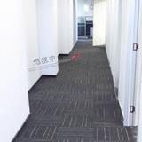 卓凡方块地毯 办公室条纹沥青底 会议室 台球厅满铺拼接地毯