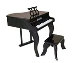美国直邮 小A同款 黑色迷你完美音色木质钢琴 30键 4色可选