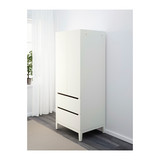 IKEA  宜家正品 代购  诺德里 衣柜简约时尚白色  72x58x181 cm