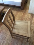 [逸刻 打框椅]白橡木纯实木木蜡油北欧简约日式餐椅书房椅休闲椅