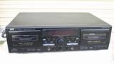 日本JVC TD-W718双卡双录放音卡座音响磁带录音机