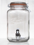 德国代购 Modern House玻璃罐储水罐凉水果汁罐储酒器带龙头 现货