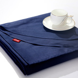 科罗娜家纺 床单 全棉 被单 单件 双人单人 纯色床上用品 藏蓝色