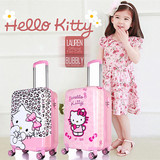 hello kitty儿童拉杆箱20寸万向轮女童行李箱KT猫旅行箱登机箱