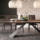 美式办公室家具铁艺办公桌工业风长条桌椅复古实木长桌会议桌