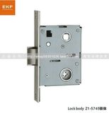 德国EKF伊可夫5745锁体不锈钢单锁舌适合多种品牌锁体5745锁芯