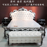欧式床实木床双人床白色1.8米婚床 1.5m公主床韩式田园床新古典床
