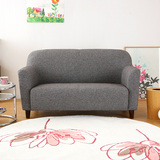 日式简约小户型沙发现代布艺单双人沙发布艺沙发书房卧室咖啡厅卡