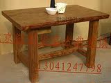 特价实木电脑书桌餐桌茶桌酒桌咖啡桌牌桌老门板韩式家俱制作加工