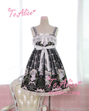 日系lolita连衣裙洋装 绘本主题洛丽塔LO娘背带公主裙 jsk爱丽丝
