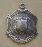 【瑞昌隆】一枚多边形的外国老银章  徽章 纪念章 保真包老
