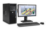 HP惠普图形工作站 HP Z420 E5-1620 8G 1.5T K2000 DVDROM键鼠