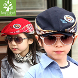 春秋款韩国2-3-4-5-6-7岁半男孩女孩儿童幼儿园宝宝贝雷鸭舌帽子