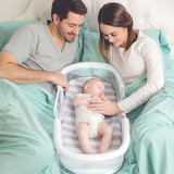 美国床中床婴儿床新生儿多功能小床便携式可折叠睡篮bb旅行床上床