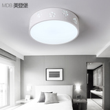 LED吸顶灯具现代简约田园温馨创意大厅客厅卧室书房间灯圆形