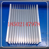 散热片 大功率铝型材散热器宽110高40长100  长度可随客户定做
