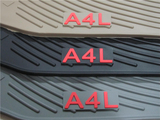 奥迪A4L脚垫橡胶脚垫乳胶脚垫汽车专车专用脚垫环保脚垫原装脚垫