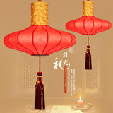 新中式灯具仿古羊皮吊灯客厅灯过道灯祥云装饰餐厅灯茶楼阳台灯饰