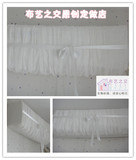 最新纯白韩式时尚高档海尔格力三菱挂机空调罩防尘挂式空调罩包邮