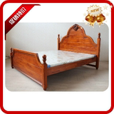 100%纯实木,美式乡村楸木家具,实木 双人床实木床 双人床 1.8米床