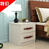 实木床头柜简约现代韩式原木松木储物柜收纳柜环保卧室柜特价包邮