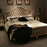 欧式床实木床新古典布艺床欧式1.8米床法式床卧室床婚床厂家直销