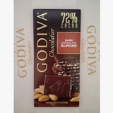 美国代购Godiva歌帝梵 72%杏仁黑巧克力 72% Dark Almond国内现货
