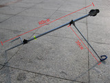 10米到15米长竿支架 不锈钢支架 长杆支架 带滑轮支架鱼竿支架