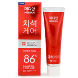 韩国进口正品 爱茉莉麦迪安86美白牙膏 去牙石 牙龈牙周护理120g