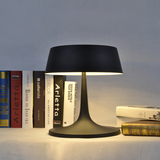 碧得森 现代简约欧式创意客厅书房卧室床头灯饰灯具 几何台灯黑色