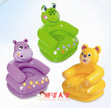 INTEX正品宝宝充气座椅 68556动物造型充气沙发 儿童沙发