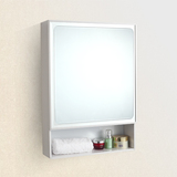 正衣冠浴室镜柜铝合金镜柜简约现代卫生间储物镜柜 壁挂柜架 置物