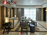 新中式客厅家具实木沙发 卧室成套家具1.8米双人床简约长方形餐桌