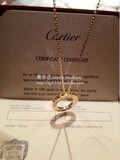 #奢华志#卡地亚Cartier LOVE黄金链坠项链 B7014200